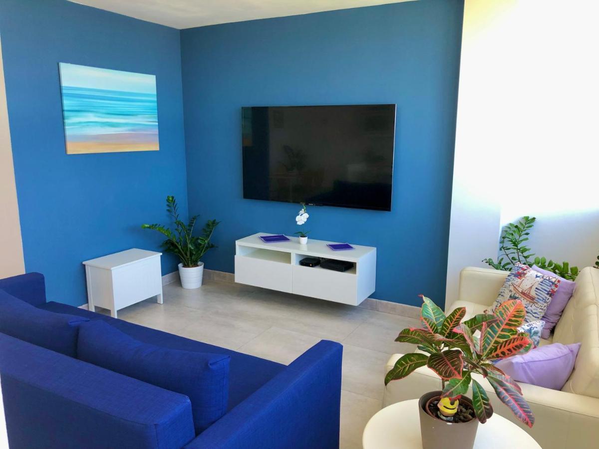 Vistas Mar Playa Las Canteras Primera Linea Wifi Las Palmas de Gran Canaria Exterior foto